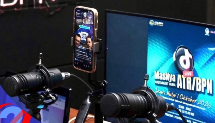 ATR/BPN Luncurkan MasNya ATR/BPN, Tanya Layanan Pertanahan via TikTok