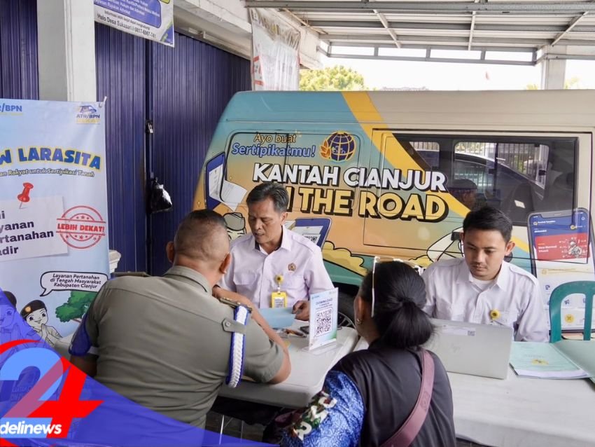Jemput Bola Lewat Mobil Keliling, Program ATR/BPN Dekat Pangkas Jarak Pelayanan Pertanahan