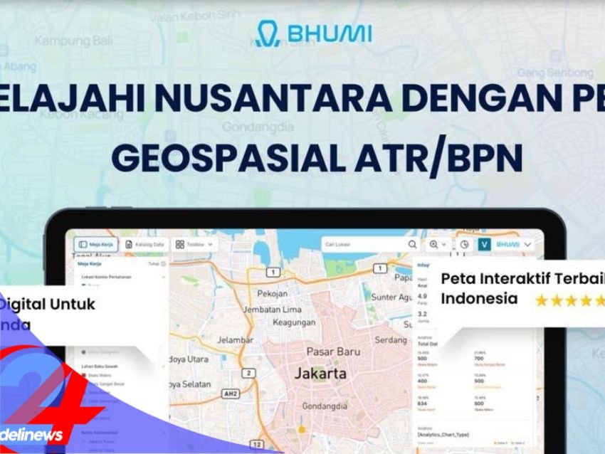 Bhumi ATR/BPN, Telusuri Peta Bidang Tanah hingga Zona Nilai Tanah