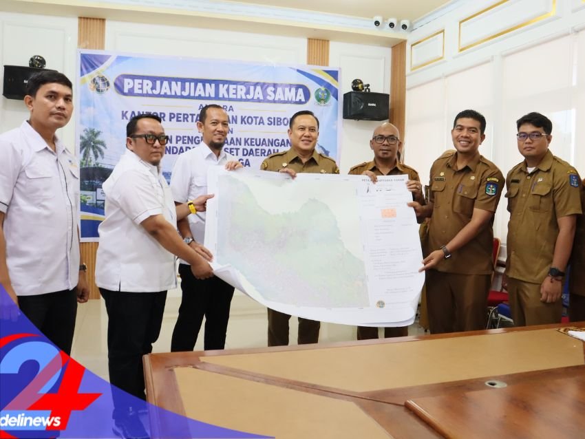Kantah Sibolga Gandeng BPKPAD Integrasikan Data Pertanahan dan Perpajakan Daerah